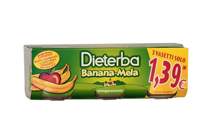 DIETERBA OMOGENEIZZATO BANANA 3 X 80 G