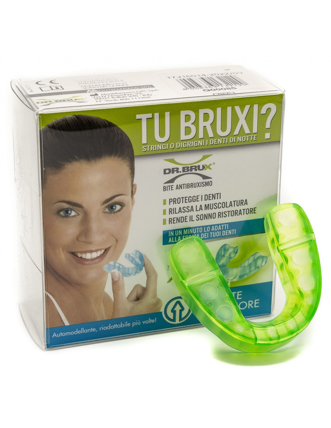 DR BRUX BITE NOTTE SUP VERDE