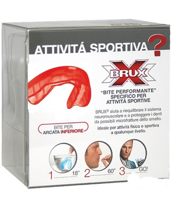 DR BRUX BITE SPORT INF ROSSO