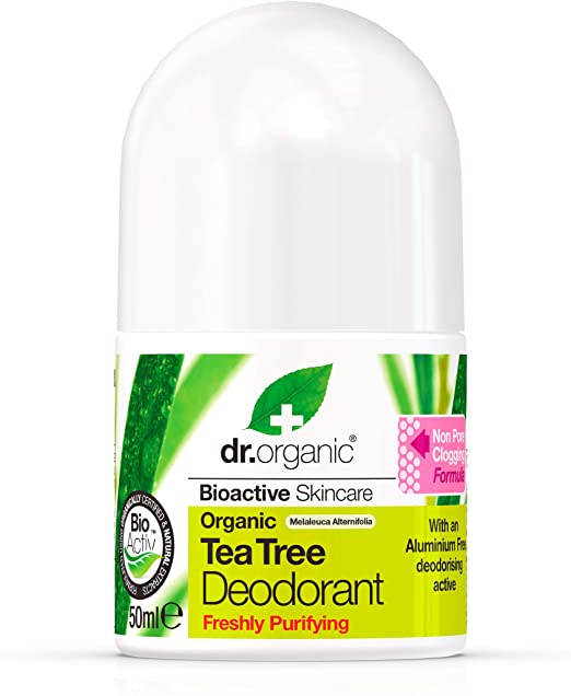 Dr. Organic Tea Tree - Deodorante Roll-On - 50 ml