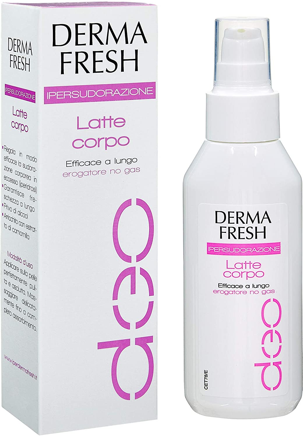 Dermafresh Deodorante Ipersudorazione Latte 100 ML