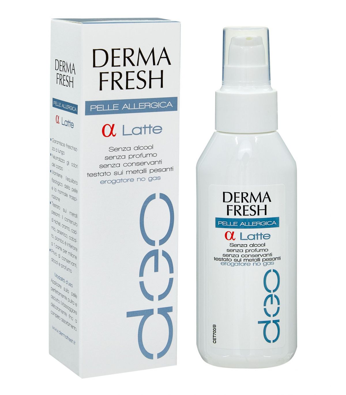 Dermafresh Deodorante Pelle Allergica 100 ML