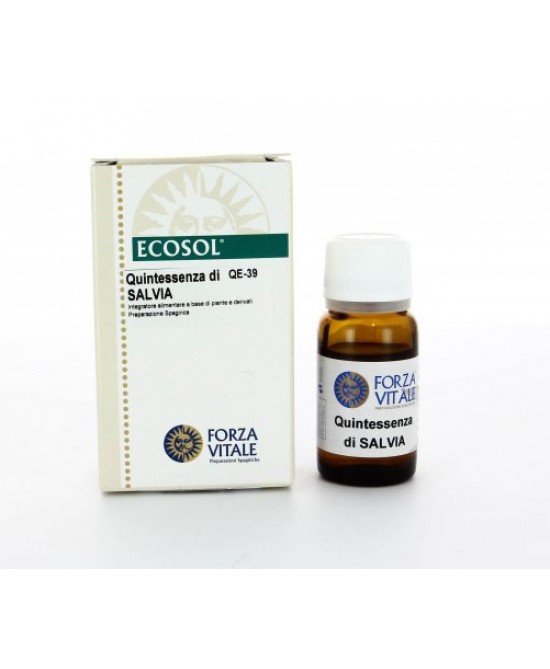 ECOSOL QUINTESSENZA DI SALVIA GOCCE 10 ML