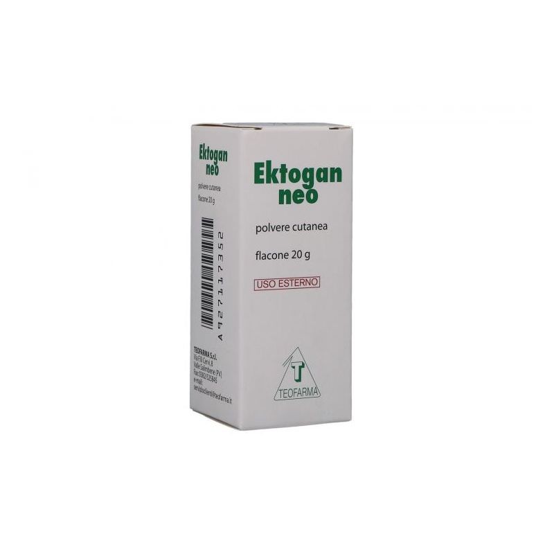 EKTOGAN NEO POLVERE DERMOPROTETTIVA ANTIMICROBICA 20 G
