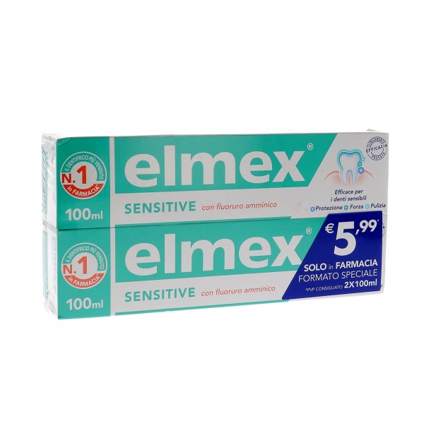 ELMEX DENTIFRICIO SENSITIVE 2 X 100 ML