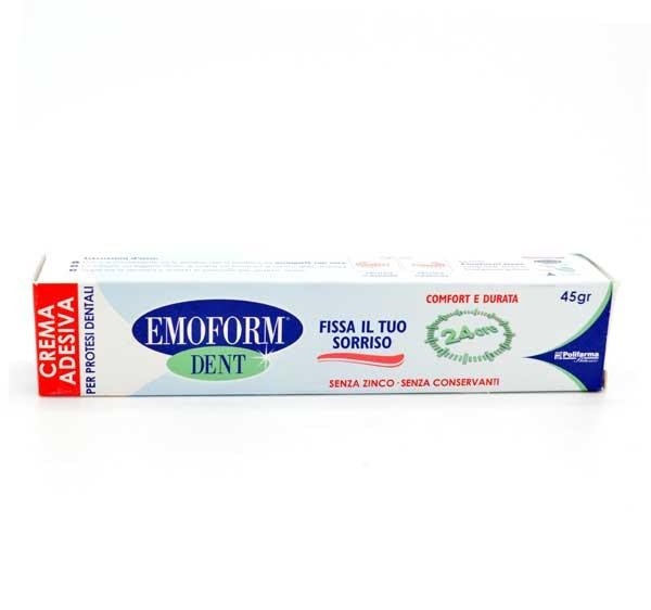 EMOFORM DENT CREMA ADESIVA PER PROTESI DENTALI 45 G PROMOZIONE