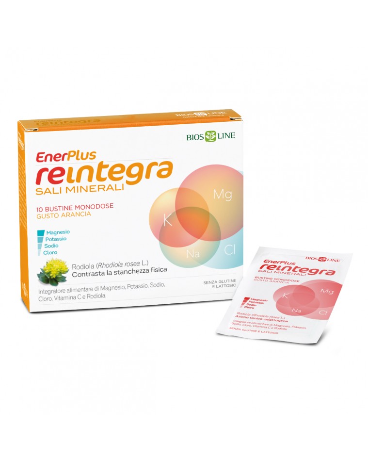 Enerplus Reintegra - Integratore di Magnesio e Potassio - 10 Bustine