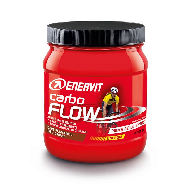 Enervit Carbo Flow - Alimento Energetico per Sportivi - 400 g