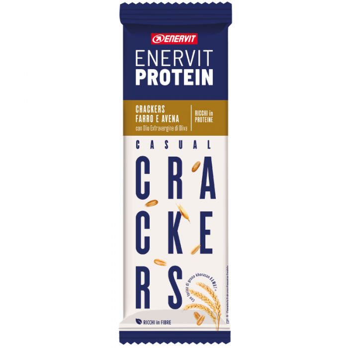 ENERVIT PROTEIN CRACKERS FARRO AVENA 7 MINIPACK