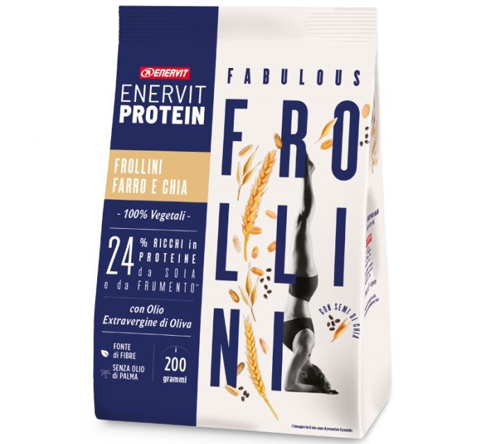 ENERVIT PROTEIN FROLLINI FARRO CHIA 200 G