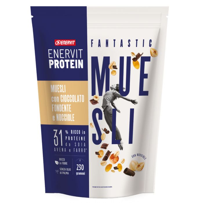 ENERVIT PROTEIN MUESLI CIOCCOLATO E NOCCIOLA 230 G