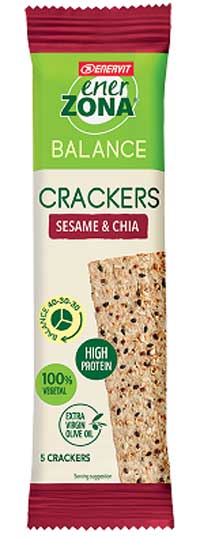 ENERZONA CRACKERS SESAME & CHIA 25 G