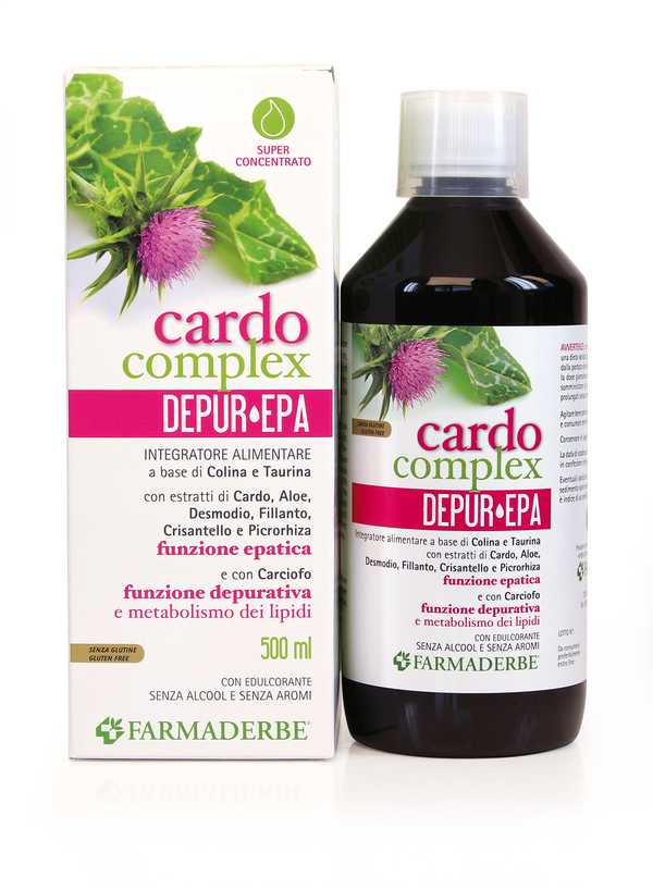 Cardo Complex Depur Epa Integratore Funzione Epatica 500 ml
