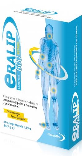 Eralip 600 Retard - Integratore per il Sistema Nervoso - 30 Compresse