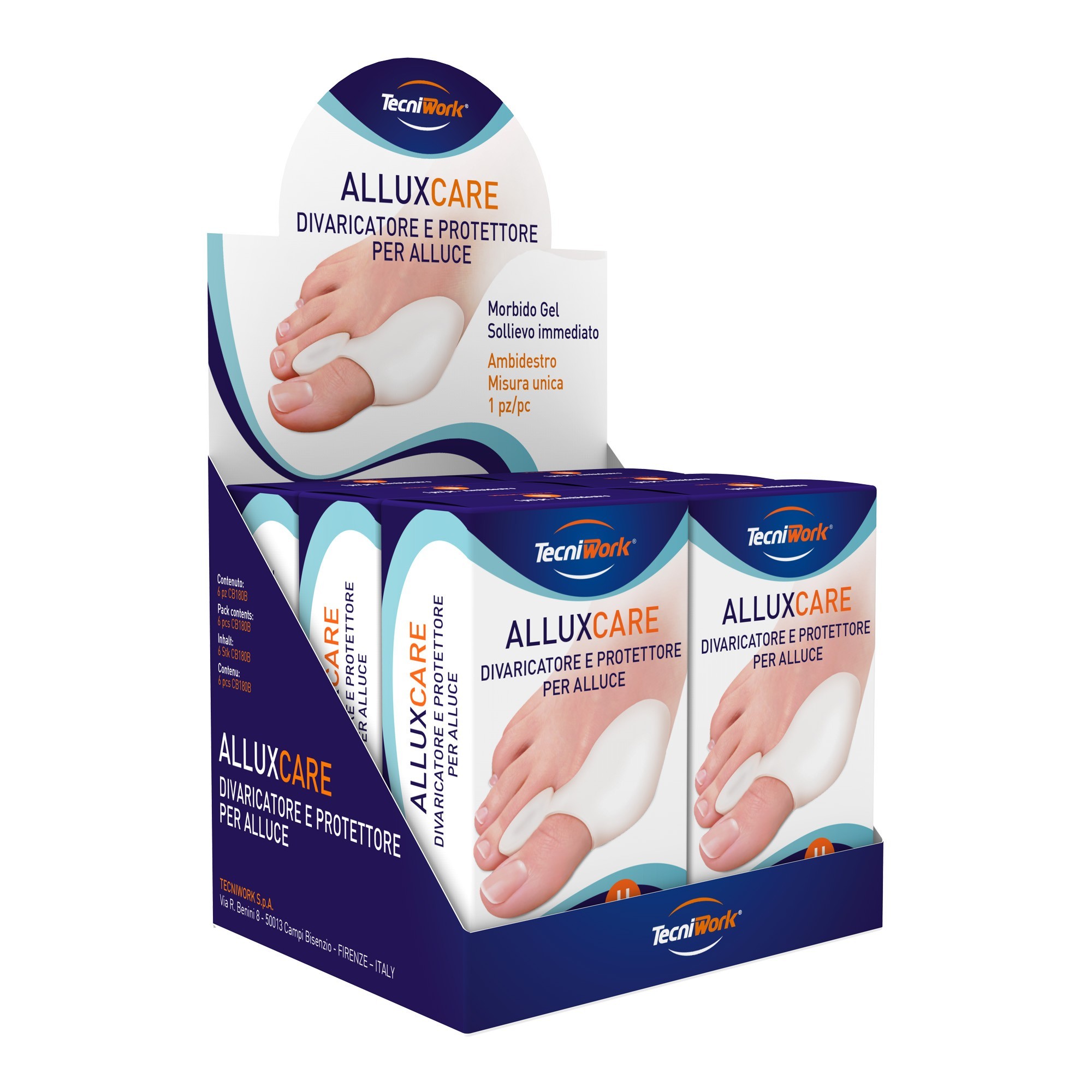 ESPOSITORE ALLUXCARE 6 PEZZI