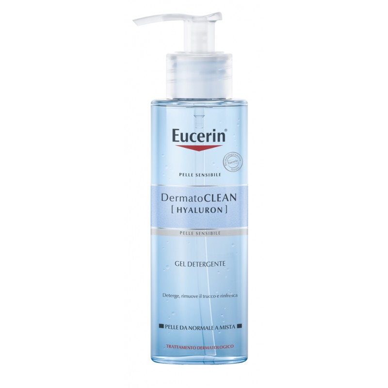 Eucerin Dermatoclean - Gel Detergente Viso - 200 ml