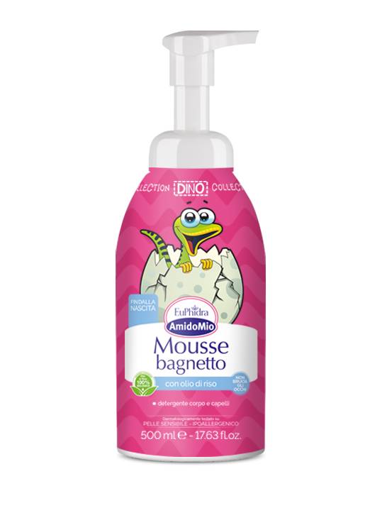 EUPHIDRA AMIDO MOUSSE BAGNETTO 500 ML