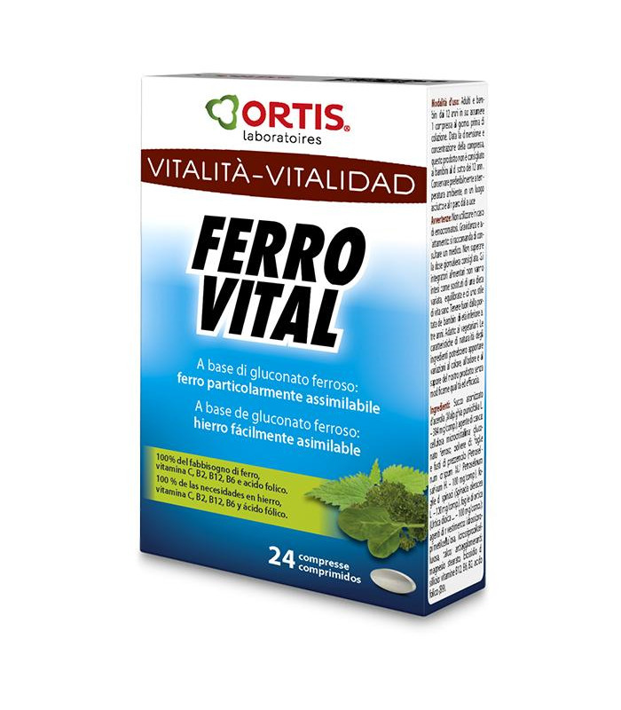 Ferro Vital Plus Integratore 24 Compresse