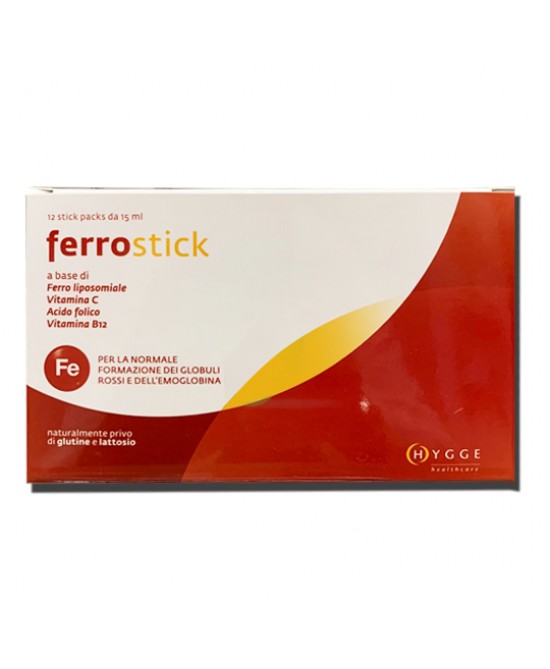 FERROSTICK 12 STICK PACKS 15 ML