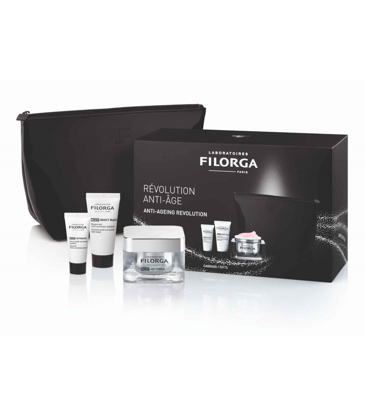 FILORGA LUXURY COFF SKIN QUALITY 2020 1 NCEF REVERSE 50 ML +1 NCEF INTENSIVE 7 ML + 1 NCEF NIGHT MASK 15 ML
