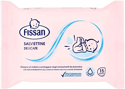 FISSAN SALVIETTINE VIAGGIO POCKET 15 PEZZI NEW