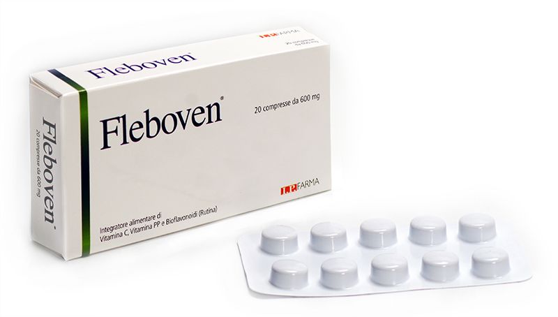 FLEBOVEN 20 COMPRESSE