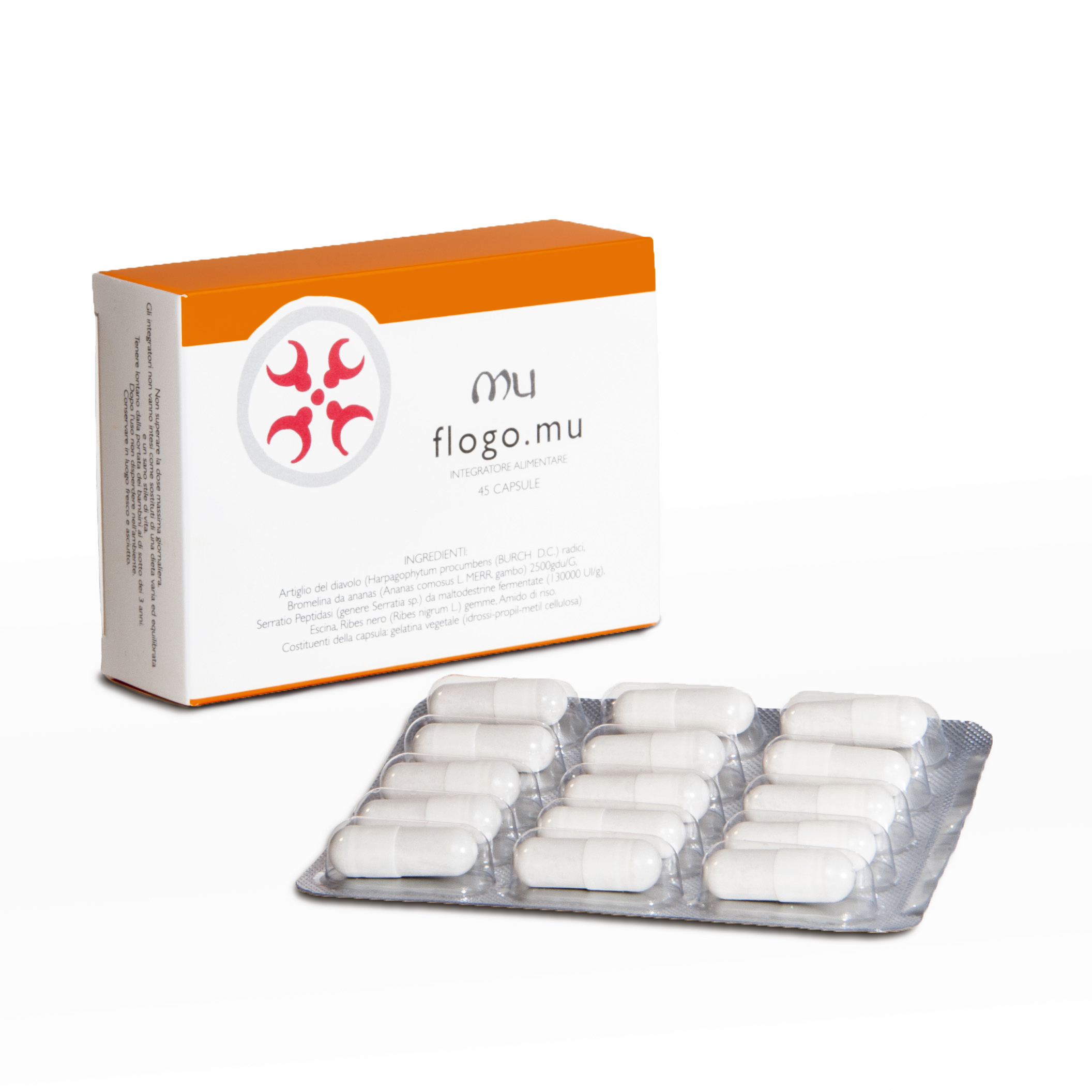 Flogo Mu Integratore Antinfiammatorio 45 Capsule