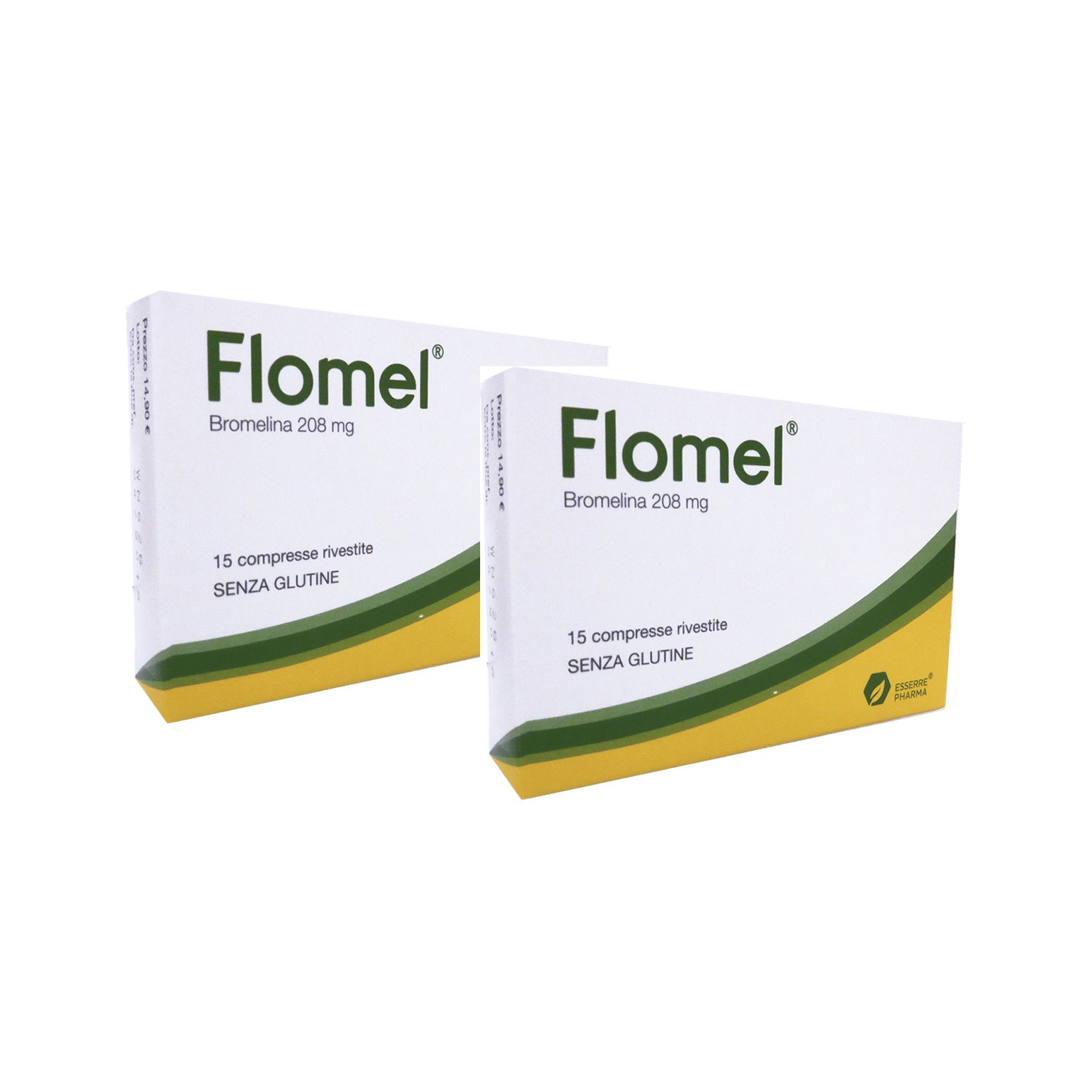 FLOMEL BIPACK 15 + 15 COMPRESSE