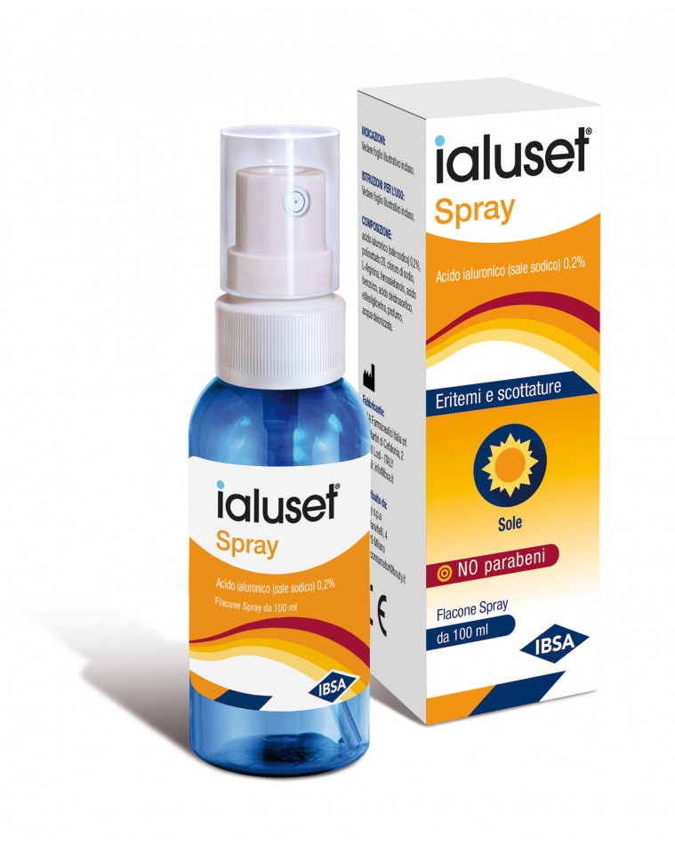 Ialuset Spray - Trattamento di Irritazioni Cutanee - 100 ml
