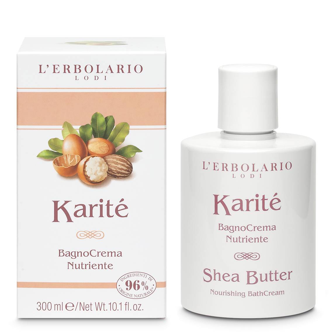 L'ERBOLARIO KARITE BAGNO CREMA NUTRIENTE 300 ML
