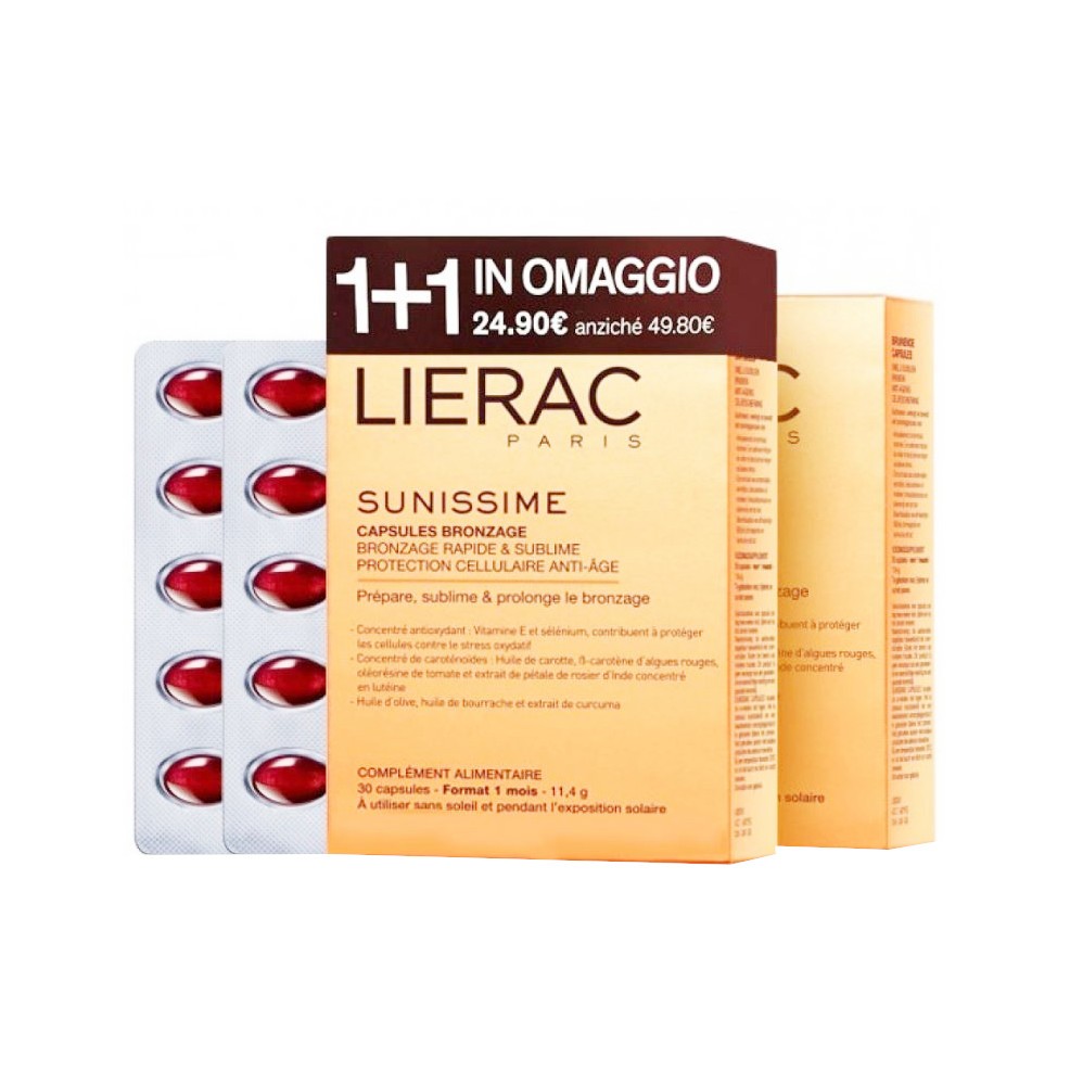 LIERAC SUNISSIME 60 CAPSULE 1+1
