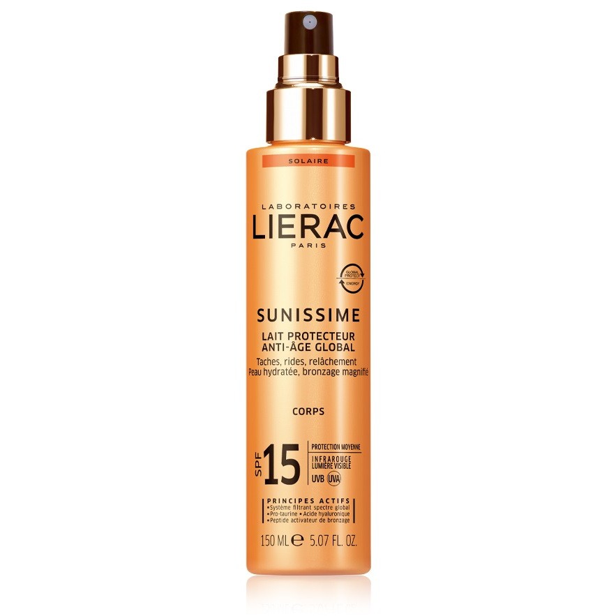 LIERAC SUNISSIME LATTE CORPO SPF15 150 ML
