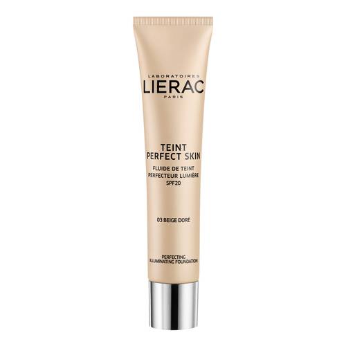 Lierac Teint Perfect Skin - Fondotinta Fluido Perfezionatore Illuminante - Colore 03 Beige Doré - 30 ml