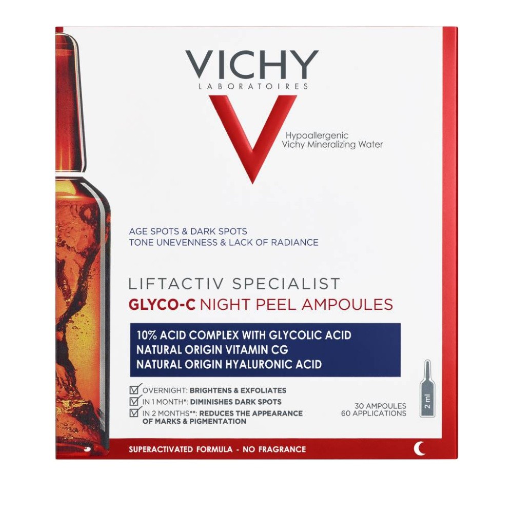 Vichy Liftactiv Specialist Glyco-C - Fluido Anti-Macchie - 30 Ampolle da 2 ml