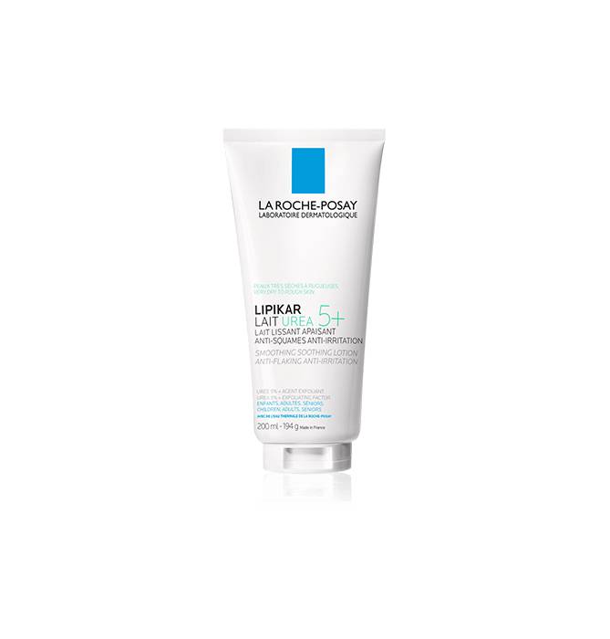 La Roche-Posay Lipikar Lait Urea 5% - Latte Corpo Levigante e Lenitivo - 200 ml