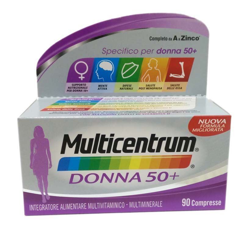 MULTICENTRUM DONNA 50+ 90 COMPRESSE