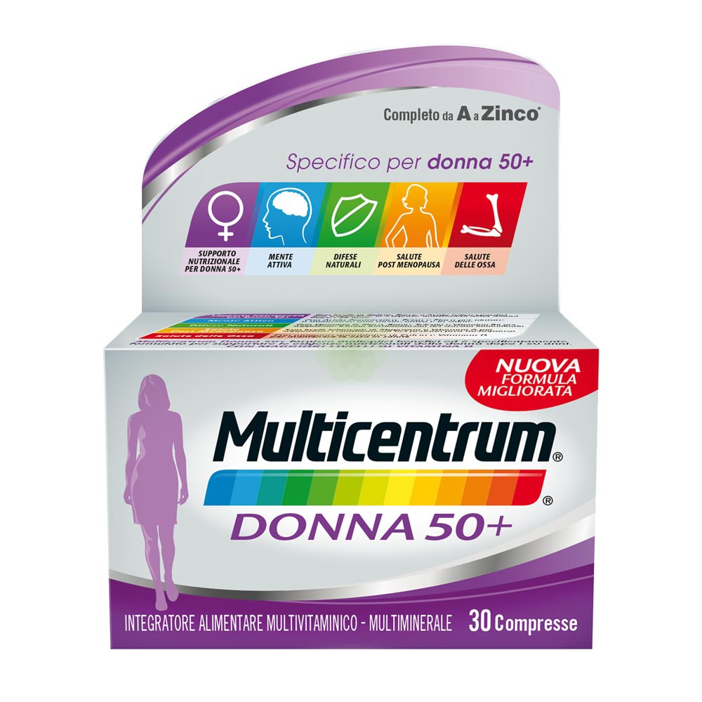 MULTICENTRUM DONNA 50+ PROMO 30 COMPRESSE
