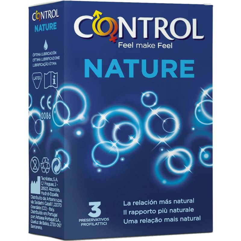 Profilattico Control New Nature 2.0 3 Pezzi