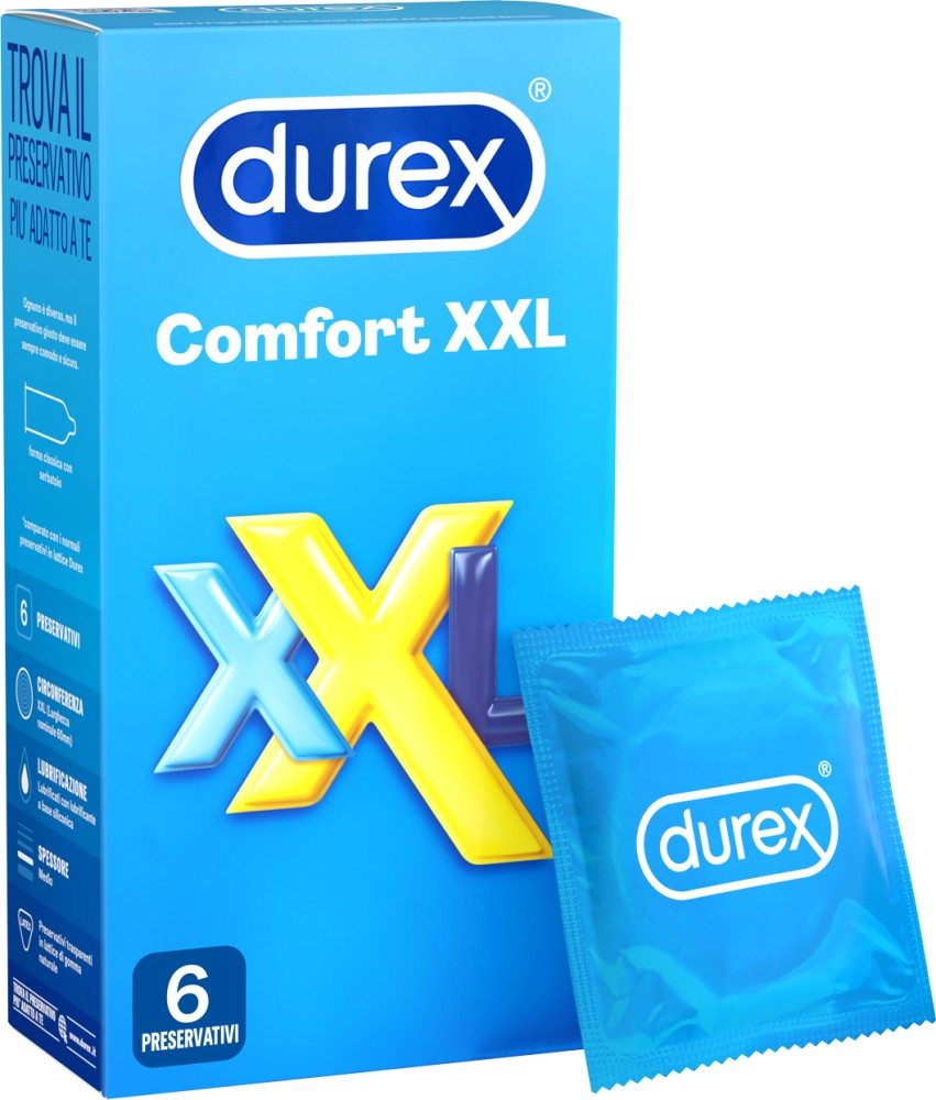 Durex Preservativo Comfort XXL 6 Pezzi