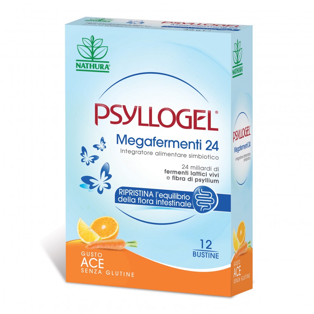 Psyllogel Megafermenti 24 Gusto ACE - 12 Bustine