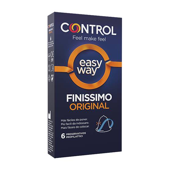 Profilattico Control Finissimo Easy Way 6 Pezzi