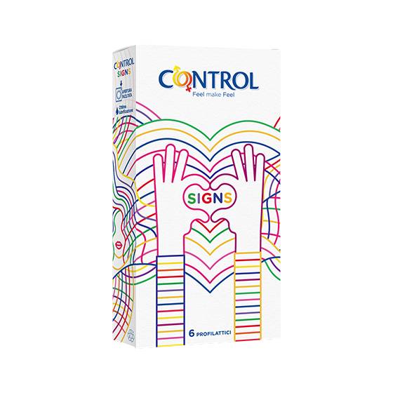 Profilattico Control Signs 6 Pezzi