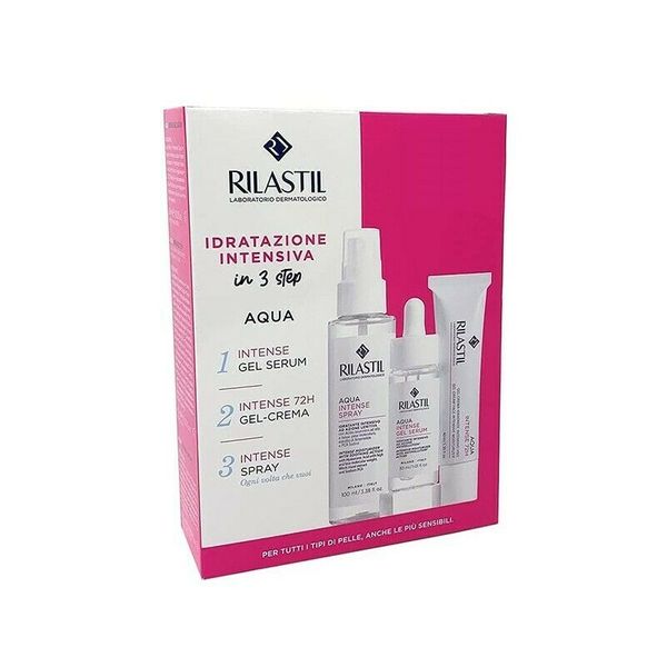 Rilastil Aqua Intense Kit 1 Aqua Intense 72H 40 ml + 1 Aqua Intese Gel Serum 30 ml + 1 Aqua Intense Spray 100 ml
