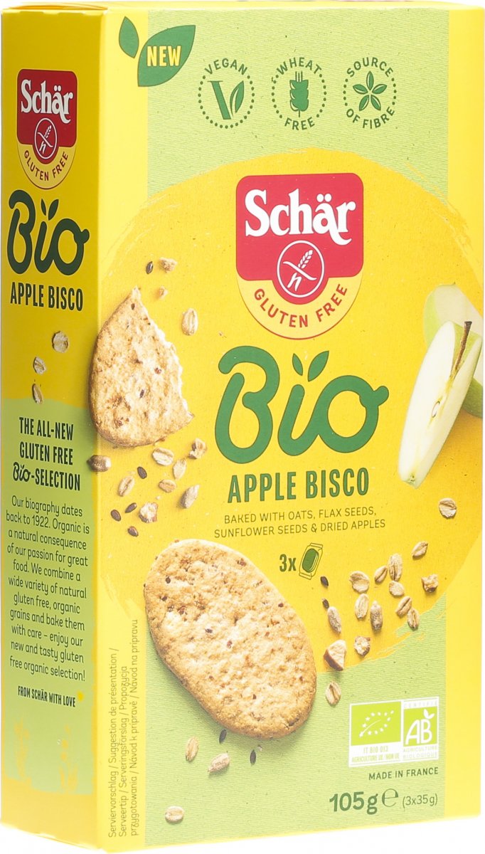 SCHAR BIO APPLE BISCO 105 G