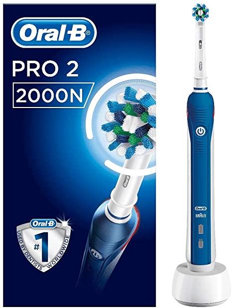 SPAZZOLINO ELETTRICO ORAL B 2000 PRO CROSSACTION