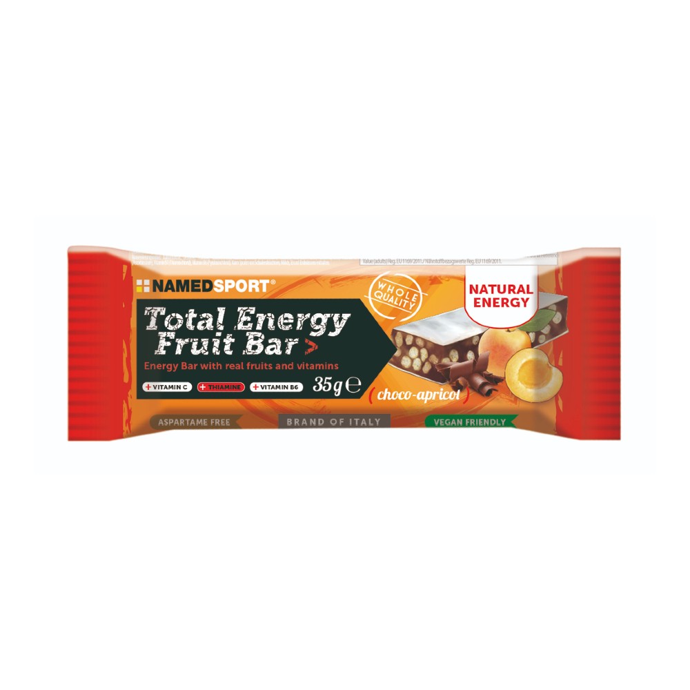Named Sport Total Energy Fruit Bar - Barretta Proteica - Gusto Cioccolato-Albicocca