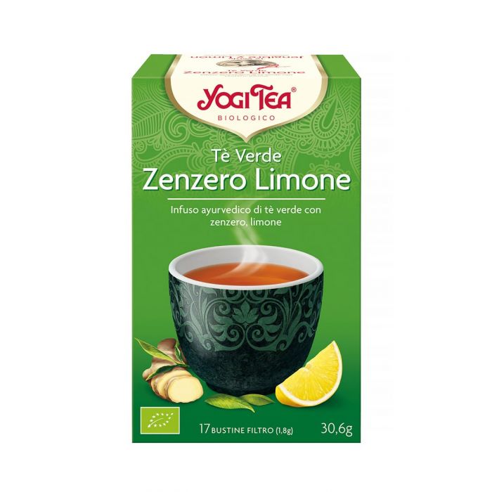 YOGI TEA TE' VERDE CON ZENZERO E LIMONE 30,6 G