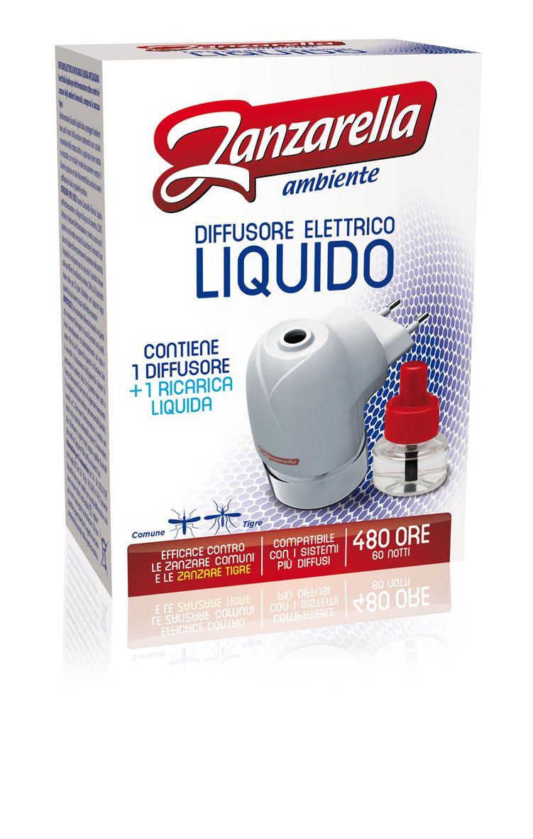 ZANZARELLA ELETTROEMANATORE + LIQUIDO 60 NOTTI