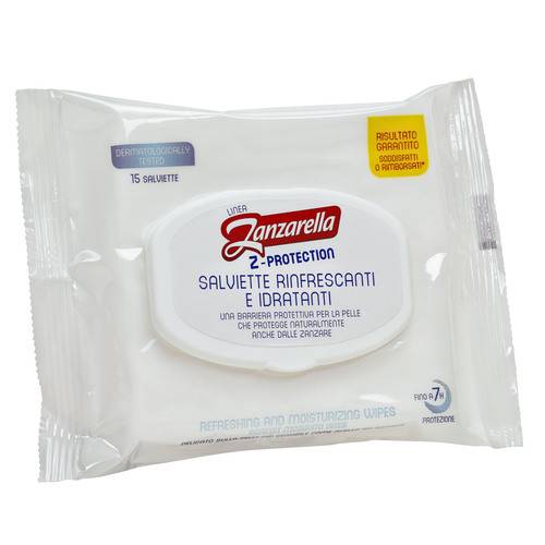 ZANZARELLA Z-PROTECTION 12 SALVIETTE RINFRESCANTI
