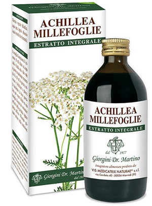 Achillea Millefoglie Estratto Integrale - Integratore per Disturbi del Ciclo Mestruale - 200 ml